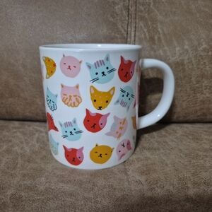 PARKER LANE Stoneware 'CAT PERSON' 16 oz. Coffee Tea Cup Mug